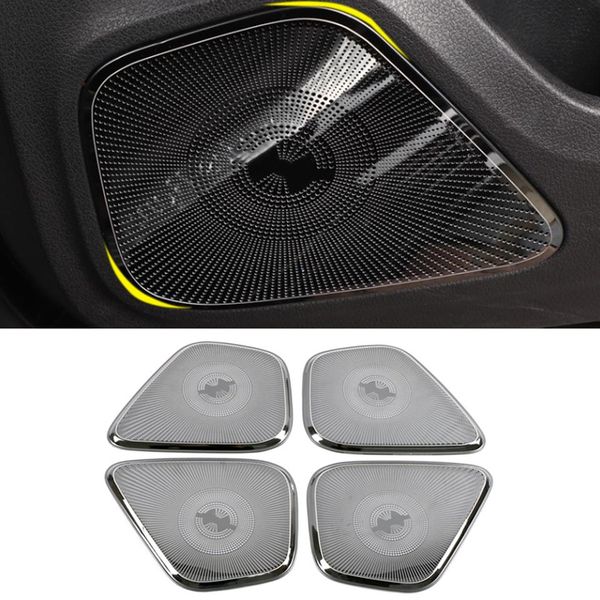 Pour Mercedes-Benz Classe B W247 2018-2020 Voiture Porte Haut-Parleur Son Pad Haut-Parleur Couverture Garniture Cadre Autocollant Intérieur Accessoires277U