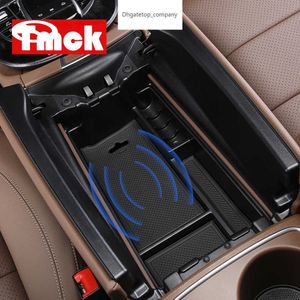 Para Mercedes Benz Clase E W213 E200 E260 E300 E320 E350 2016-2021, caja de almacenamiento para reposabrazos Central de coche, organizador, bandeja para tarjetas