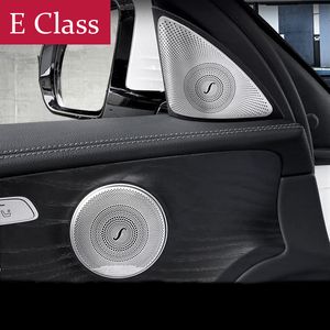 Autocollant de style de voiture pour Mercedes Benz classe E S W213 W222, haut-parleur de porte en acier, lampe de lecture avant, cadre de couverture, garniture, accessoires automobiles