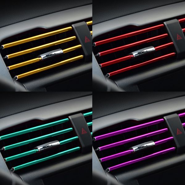 Bande décorative de sortie d'air de climatisation de voiture, pour mercedes-benz classe R R300 R320 R350L, intérieur modifié