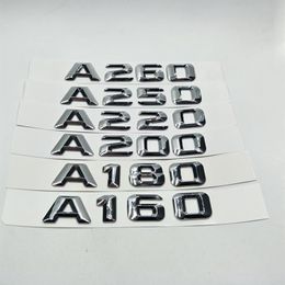 Voor Mercedes Benz W176 A-klasse A160 A180 A200 A220 A250 A260 Kofferbak Achter Letters Embleem Badge Logo Decals294P