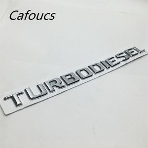 Para Mercedes Benz W463 W140 W124 Turbodiesel letras emblema marca maletero trasero turbo diesel logo stickers187N