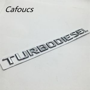 Voor Mercedes Benz W463 W140 W124 Turbodiesel belettering embleem mark kofferbak turbo diesel logo stickers261v