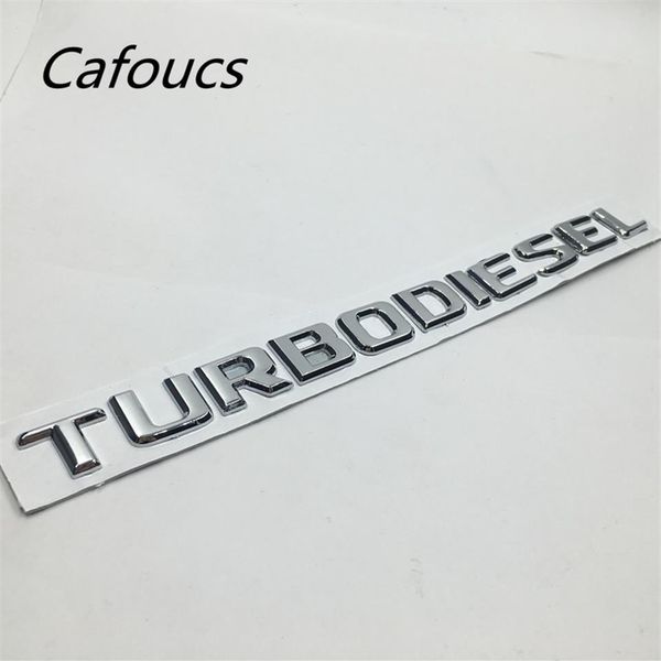 Pour Mercedes Benz W463 W140 W124 Turbodiesel lettrage emblème marque coffre arrière turbo diesel logo stickers187N