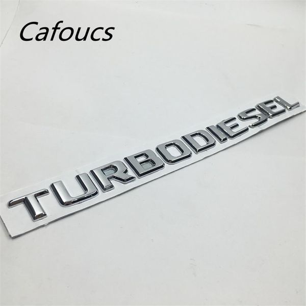 Pour Mercedes Benz W463 W140 W124 Turbodiesel lettrage emblème marque coffre arrière turbo diesel logo stickers2101