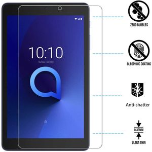 Pour METRO Alcatel JOY TAB Couverture complète Protecteur d'écran pour tablette Anti-rayures Verre trempé sans bulles avec emballage de vente au détail