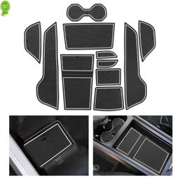 Voor MG 4 MG4 EV Anti-Slip Poort Slot Mat Antislip Deur Groef Pad Bekerhouder auto Coaster Interieur Accessoires