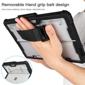 For Microsoft Surface Pro 8 7 6 5 4 9 LTE Surface GO 3 2 1 All-in-One Protective Case Rugged Cover Case With Magnetic Pen Holder HKD230809