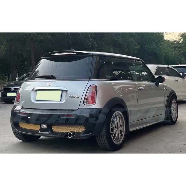 Para Mini Cooper R56 2002-2007 Alerón de techo hecho en fibra de carbono