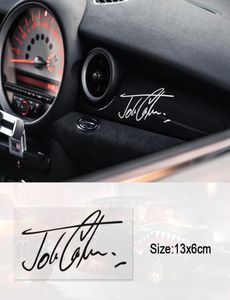 Pour Mini Cooper Sticker JCW Autocollants autocollants Mini Cooper F56 R55 R56 R60 R61 F54 F55 F56 F60 Countryman Accessories Decoration1328723