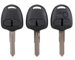 Pour Mitsubishi 2/3 boutons clé à distance complète 433 Mhz puce ID46 pour Mitsubishi L200 Shogun Pajero Triton porte-clés MIT11 MIT8 livraison gratuite