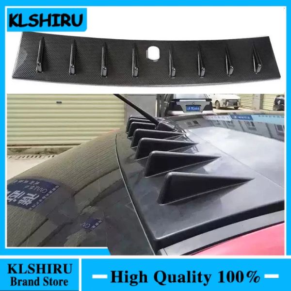 Pour Mitsubishi Lancer Ex Spoiler de toit 2009-2016 ABS MATRICE ABS SPOIRE SPOILER SPOILER SPOILER