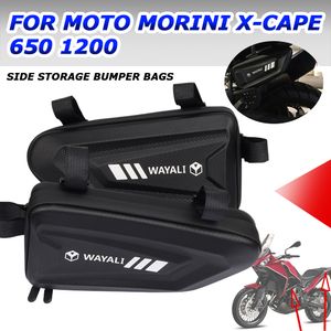 Voor Moto Morini X-Cape 650 1200 Xcape 650 x Cape 650X Red Motorfietsaccessoires Zijzeer Tas Tas Tas opslagtas Bakken