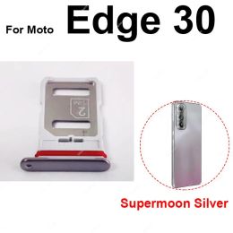 Pour Motorola Moto Edge 30 Pro Neo X30 SIM Carte Tray, Double SIM Card Slot Slot Reader Adapter Repalance Pièces