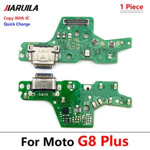 Pour Motorola Moto G10 G20 G30 G50 G60 G100 E6 E7 PLUS G8 Play G9 Plus Power USB Charging Connector Board Flex Remplacement