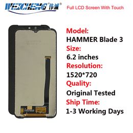 Pour MyPhone Hammer Blade 3 LCD Affichage Écran + écran tactile Ensemble de verre Digiziter pour Hammer Blade3 LCD avec ruban adhésif outils
