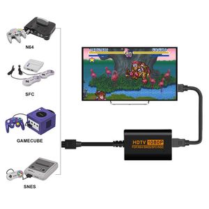 Pour convertisseur NGC/N64/SNES/SFC HD 1080P adaptateur de convertisseur vidéo de console de jeu rétro