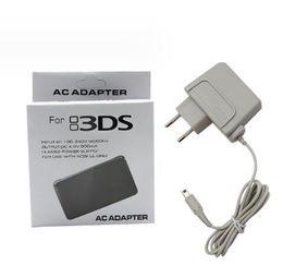 Para Nintendo NDSi 3DS NDSILL LL 3DSLL lite EE. UU. Enchufe de la UE Adaptador de cargador de corriente alterna Consola de juegos Cable de alimentación de batería de viaje de pared para el hogar Cable nuevo