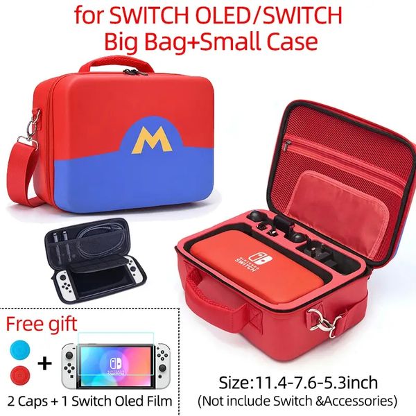 Para Nintendo Switch Bag NS Oled Accesorios Estuche EVA Nintendo Shell Games Card Box Para Nintendo Switch Oled Bag Compatible: Nintendo Switch / SWITCH OLED