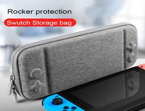 Pour Nintendo Switch Console Console Sac de rangement de carte de jeu durable transportant un sac EVA dur sahell portable de protection Portable Cyb9992043