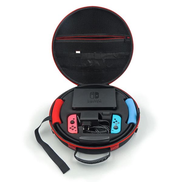 Pour Nintendo Switch Storage Sacs Fitness Ring Game Console Sac ns Host Case Eva Gamepads Handsbag Gaming Accessoires 240322