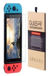 Pour Nintendo Switch Temperred Glass Screen Protector Film 25D 9H Premium 2 Pack avec package de vente au détail 2647850