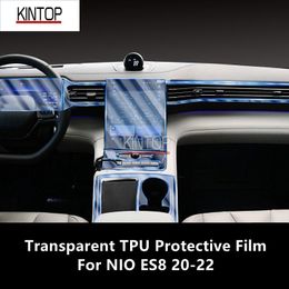 Pour Nio ES8 20-22 voitures intérieures Console Console Transparent TPU Film de protection Film Anti-Sratch Repair Film Accessories