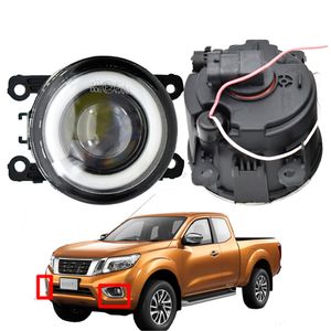 Voor NISSAN NAVARA D40 2005-2012 Mistlamp 2 stuks Mistlampen LED DRL Hoge kwaliteit Angel Eye 12v H11