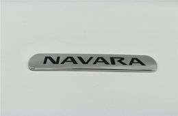 Plaque de Logo arrière pour Nissan Navara, emblèmes Frontier Pickup D21 D22 D23 D40, porte latérale chromée, plaque signalétique 8662400