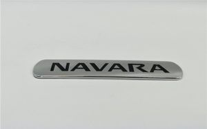 Voor Nissan Navara achterste achterste logo plaat emblemen frontier pick -up d21 d22 d23 d40 zijkeur chroom naamplaat1049600