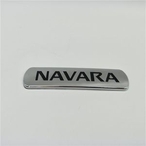 Voor Nissan Navara Achter Back Logo Plaat Emblemen Frontier Pickup D21 D22 D23 D40 Zijdeur Chrome Nameplate303L