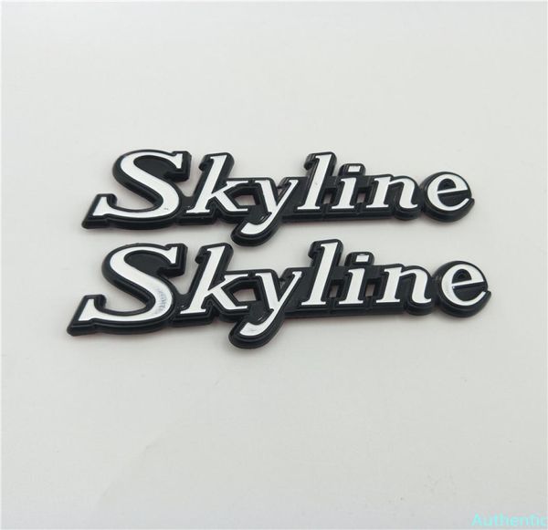 Autocollants de plaque signalétique de garde-boue latéral de coffre arrière, Logo emblème pour Nissan Skyline C110 KPGC110 GC110 Kenmeri GTR7683270