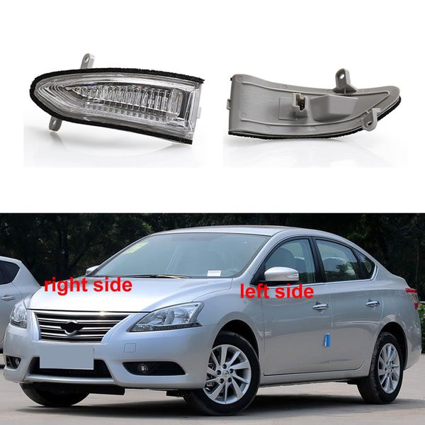 Para Nissan Sylphy 2012 2013 2014 - 2019, accesorios para coche, luz indicadora intermitente para espejo retrovisor Exterior