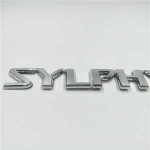 Pour Nissan Sylphy emblème arrière coffre Badge signe Logo symbole lettres Decal293O