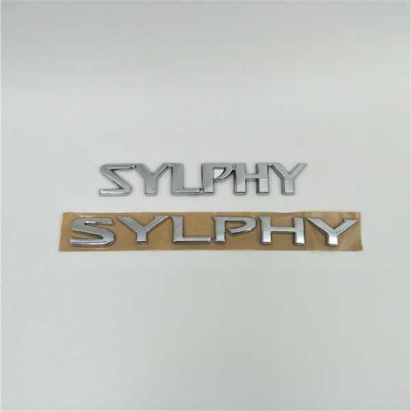Pour Nissan Sylphy emblèmes arrière coffre queue Logo lettres plaque signalétique voiture Stickers296c