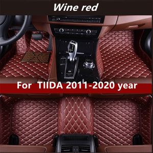 pour NISSAN TIIDA 2011-2020year tapis de sol antidérapant non toxique tapis de sol de voiture