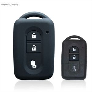 Voor Nissan Tiida Siliconen Key Holder Keychain voor Nissan NV200 Pathfinder R51 Qashqai G10 Key Car Accessoires Case Cover Shell