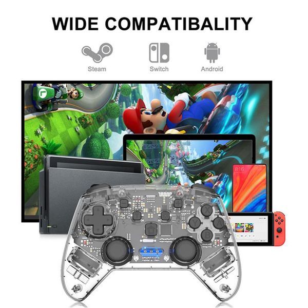 Pour NS Switch Pro contrôleur de jeu sans fil Bluetooth Nintendo Switch pour NS Pro manette de jeu à distance pour Console nintention Joystick3023