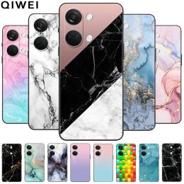 Voor één plus NORD3 5G Case Silicone Painted Soft Protective Covers voor OnePlus Nord 3 5G telefoonhoesjes 1+ NORD3 TPU Coques Marble