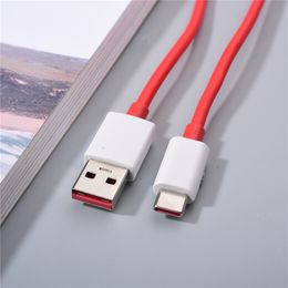 Pour OnePlus 1+ 5 5T 6 6T 7 7T 8 9 10 PRO 9R 9RT 8T 1 / 1,5M 6A Cable Dash Warp Charge USB Type C Cable Cordon de données de charge rapide