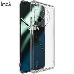 pour onePlus 11 11r Imak Ultra Thin Clear TPU Case pour OnePlus 11 5G Soft Protective Phone Cover