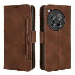 Para OnePlus 12 10T 12R ACE3 5G Case de lujo Libro de tarjetas portátiles de cuero Fondo One Plus Ace 3 2 Pro 10 T 2V 11 R 10Pro Cubierta de billetera