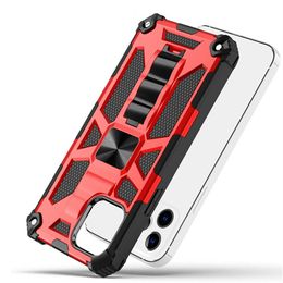 Pour OnePlus Nord N200 5G THEPLE MOBILE CAS Shell Shell mixte PC TPU Hybrid Armor Kickstand Shockproof Couvre B
