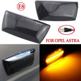 Voor Opel Insignia Astra H Corsa D Zafira B Voor Chevrolet Cruze Led Dynamische Side Marker Richtingaanwijzer Sequentiële Blinker lamp