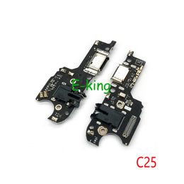 Pour Oppo Realme C2 C3 C11 C12 C15 C17 C20 C21 C21Y C25 C25S C31 C33 C35 USB CHARGE BANDE PORK PORT FLEX Cable