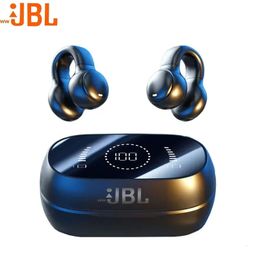 Voor originele WWJBL M47 draadloze oordopjes Bluetooth -headset laadt oortelefoons Botgeleiding Hoofdtelefoons Sport met MIC Gratis 240411