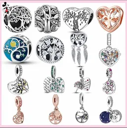 Para pandora charm 925 cuentas de plata charms Tree Of Life Lucky Dream Catcher charm set Colgante