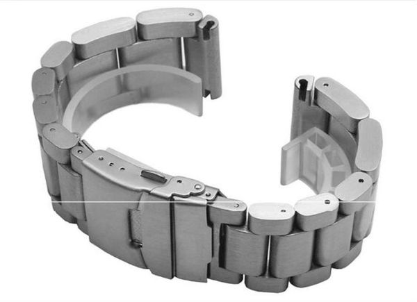 Pour Panerail 2019 Boucotte de boucle en acier inoxydable Bracelet mâle 22 mm 24 mm 26 mm Substitut Pam Panerai Watch Strap4600219
