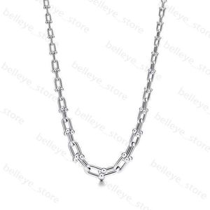 Voor Hanger Kettingen Memnon Sieraden 925 Sterling Zilveren Ketting Kettingen Dames U-vormige Afgestudeerde Schakelketting Met Rose Goud Kleur WholesaleJ2303171