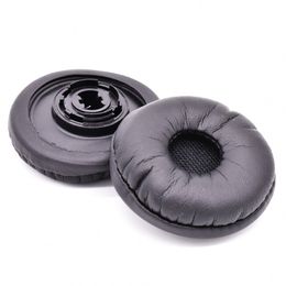 Voor Plantronics Kunstleer Earpads Met Plastic Sluiting Savi W440 W445 W740 W745 8240 8245 CS540 CS545 WH500 Vervanging Oor Pads Kussens Covers